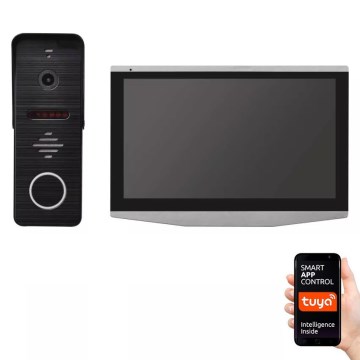 Video porteiro com sensor de movimento GoSmart 12V IP65 Wi-Fi Tuya