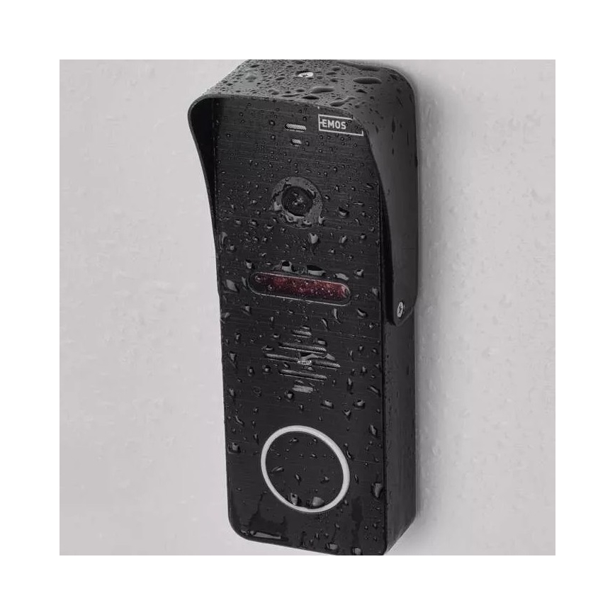 Video porteiro com sensor de movimento GoSmart 12V IP65 Wi-Fi Tuya