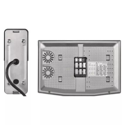 Video porteiro com sensor de movimento GoSmart 12V IP65 Wi-Fi Tuya