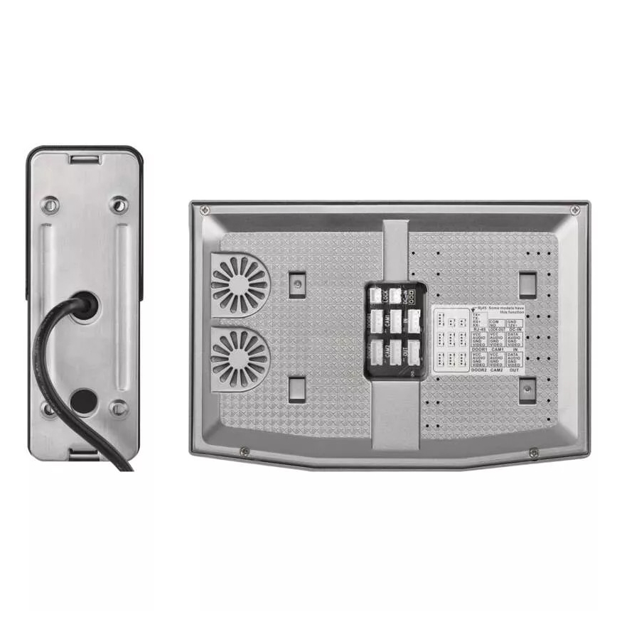 Video porteiro com sensor de movimento GoSmart 12V IP65 Wi-Fi Tuya