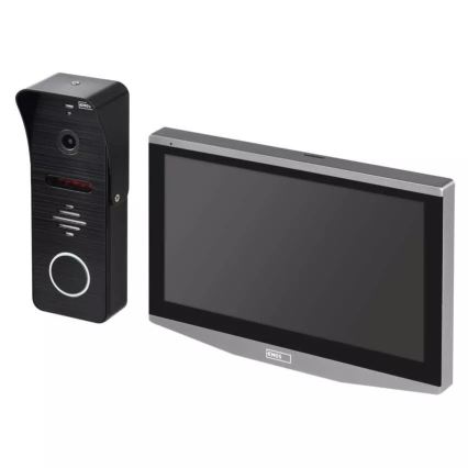 Video porteiro com sensor de movimento GoSmart 12V IP65 Wi-Fi Tuya