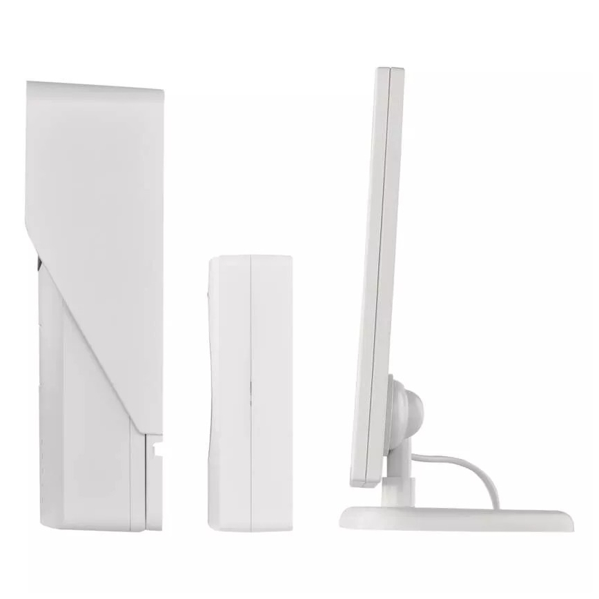 Vídeoporteiro sem fios com painel solar GoSmart 4400 mAh 3xAA IP44 Wi-Fi Tuya