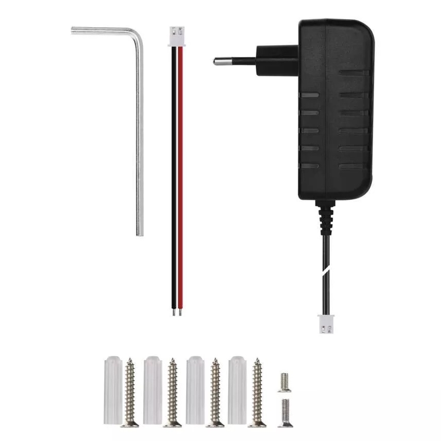 Vídeoporteiro sem fios com sensor de movimento GoSmart 12V 3xAA IP44 Wi-Fi Tuya