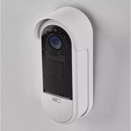 Vídeoporteiro sem fios com sensor de movimento GoSmart 5V 3xAA IP65 Wi-Fi Tuya
