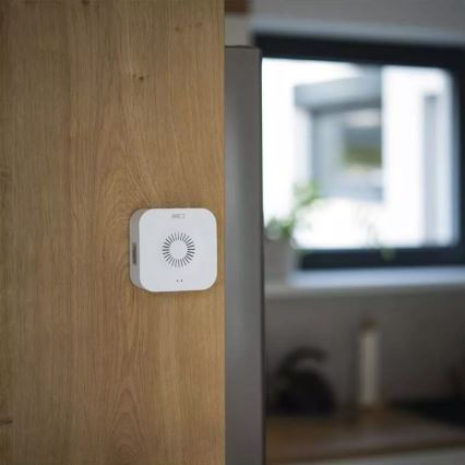 Vídeoporteiro sem fios com sensor de movimento GoSmart 5V 3xAA IP65 Wi-Fi Tuya