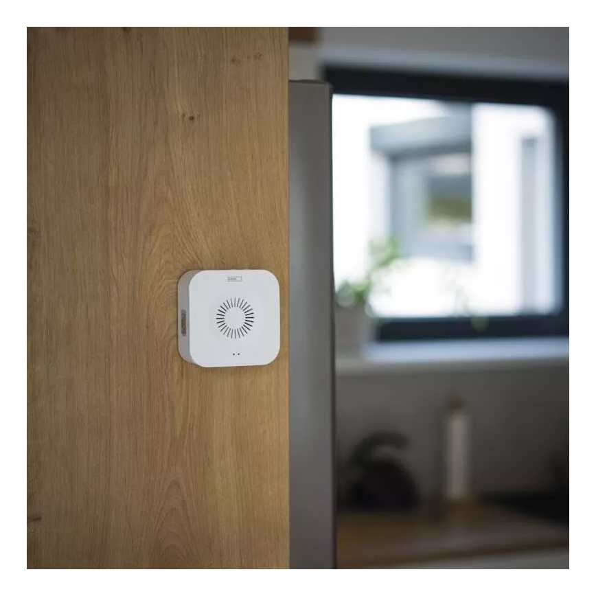 Vídeoporteiro sem fios com sensor de movimento GoSmart 5V 3xAA IP65 Wi-Fi Tuya