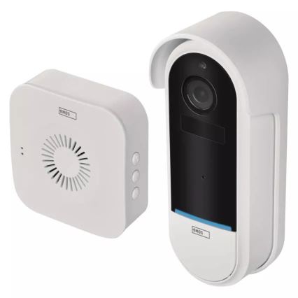 Vídeoporteiro sem fios com sensor de movimento GoSmart 5V 3xAA IP65 Wi-Fi Tuya