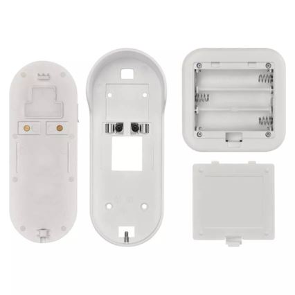 Vídeoporteiro sem fios com sensor de movimento GoSmart 5V 3xAA IP65 Wi-Fi Tuya