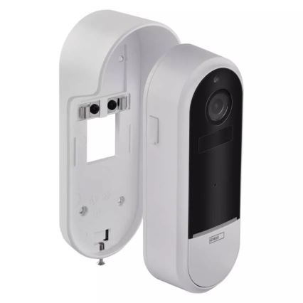 Vídeoporteiro sem fios com sensor de movimento GoSmart 5V 3xAA IP65 Wi-Fi Tuya