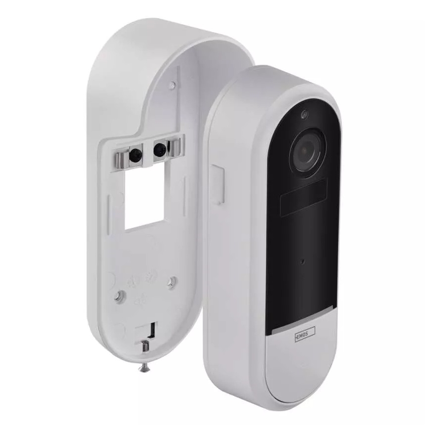 Vídeoporteiro sem fios com sensor de movimento GoSmart 5V 3xAA IP65 Wi-Fi Tuya