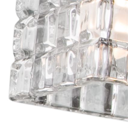 Vidro de substituição para candeeiro de teto E14/65x65 mm transparente