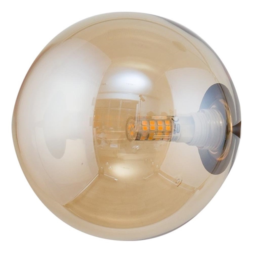 Vidro de reposição para lustre, candeeiro de mesa e aplique ORO G9, diâmetro 14 cm, bege