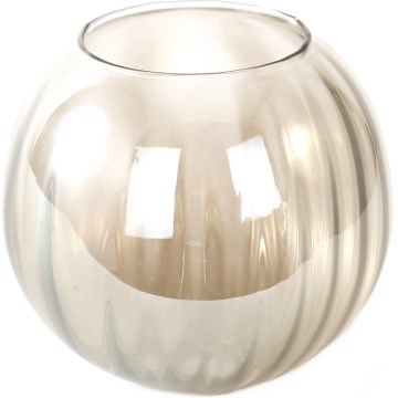 Vidro de reposição para lustre OTTICO E27 Ø 18 cm, castanho fumê