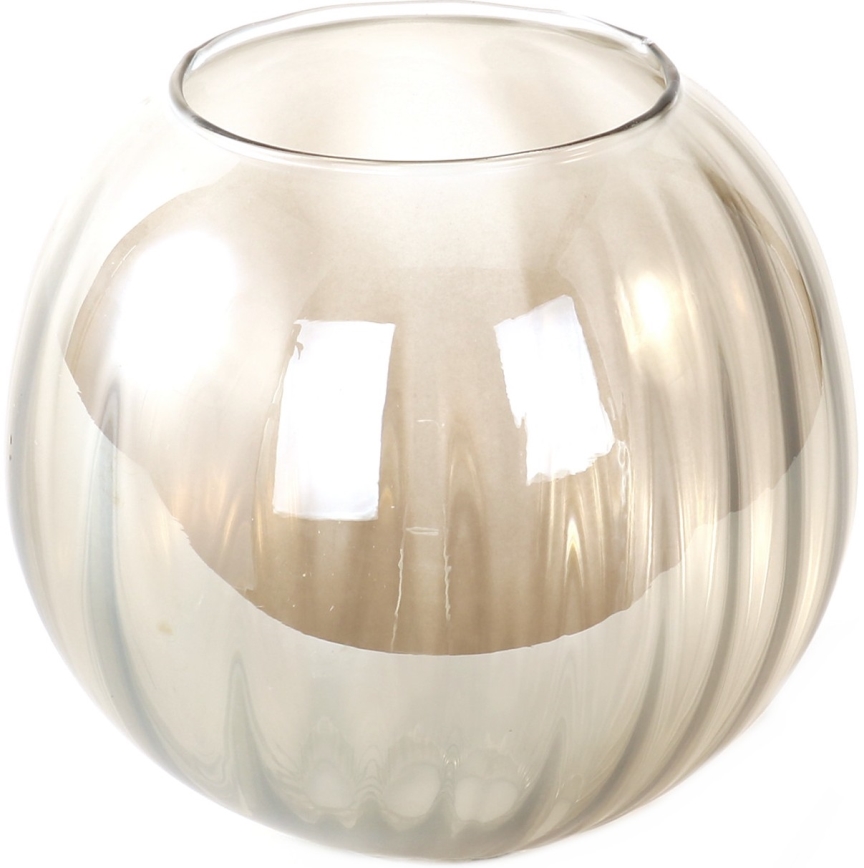 Vidro de reposição para lustre OTTICO E27 Ø 18 cm, castanho fumê
