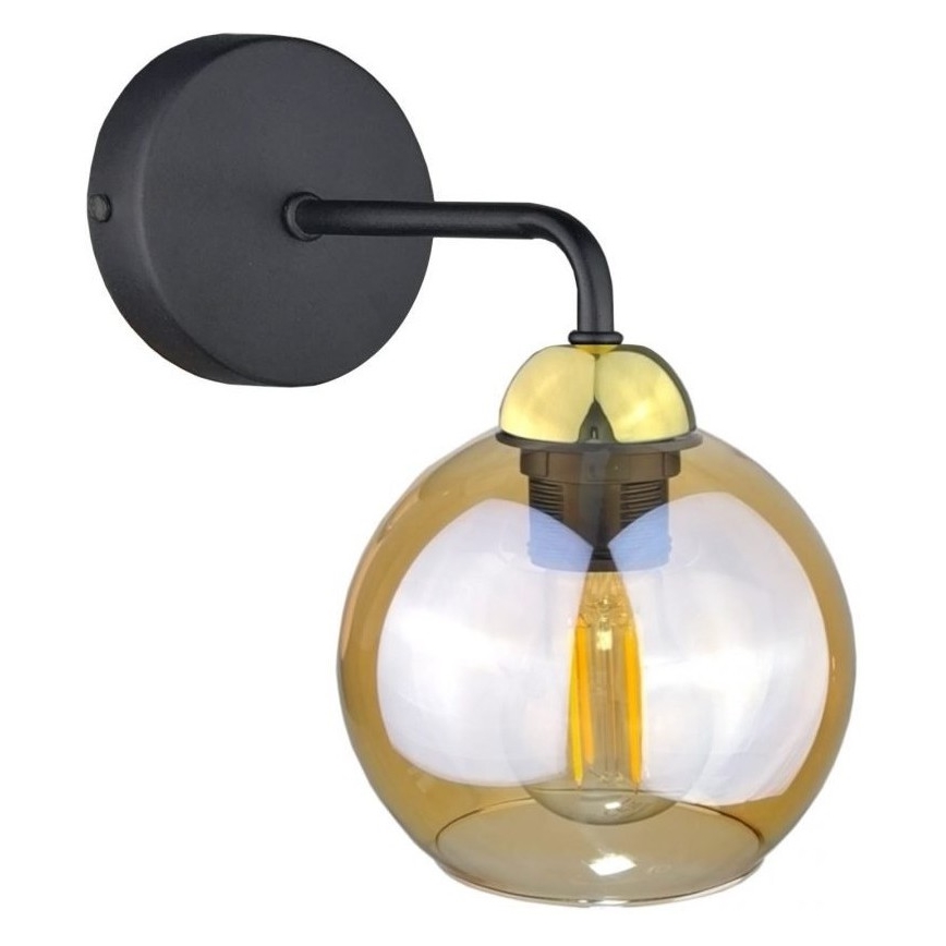Vidro de substituição para candeeiro de parede AMBER - castanho fumado
