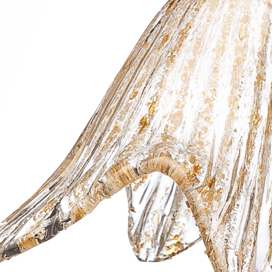 Vidro de substituição E14 95x130 mm transparente/dourado