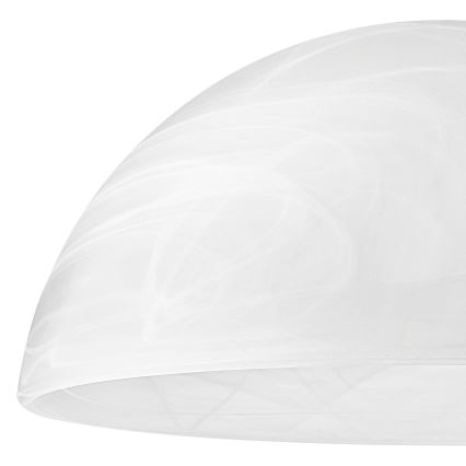 Vidro de substituição para candeeiro E27 130x300 mm branco