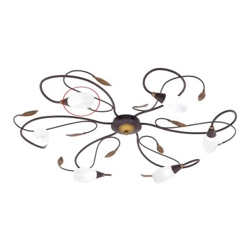 Vidro de substituição para candeeiro de teto Eglo - GERBERA 90697
