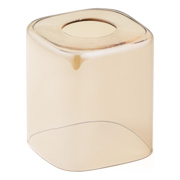 Vidro de substituição para candeeiro E27 11x9,5 cm bege