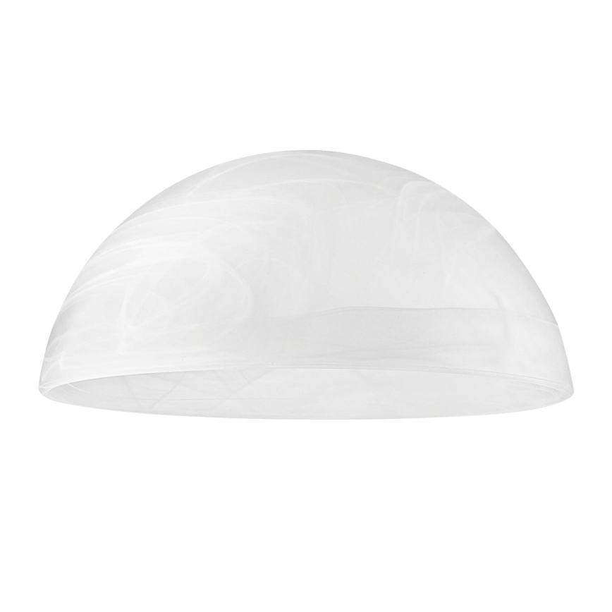Vidro de substituição para candeeiro E27 130x300 mm branco