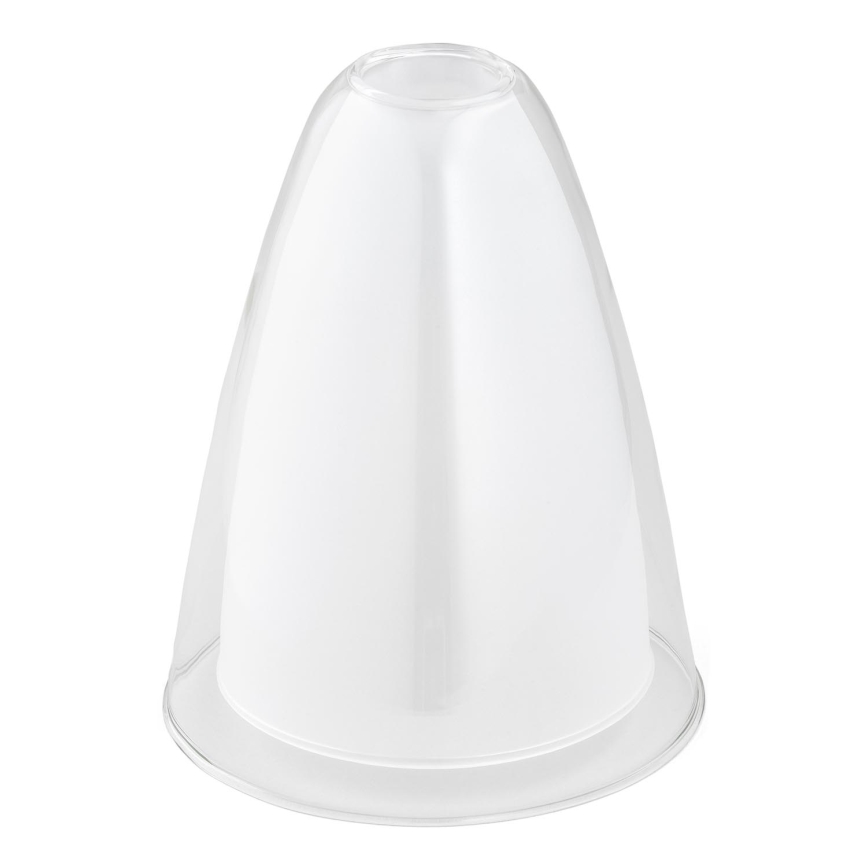 Vidro de substituição para candeeiro E27 diâmetro 18 cm transparente