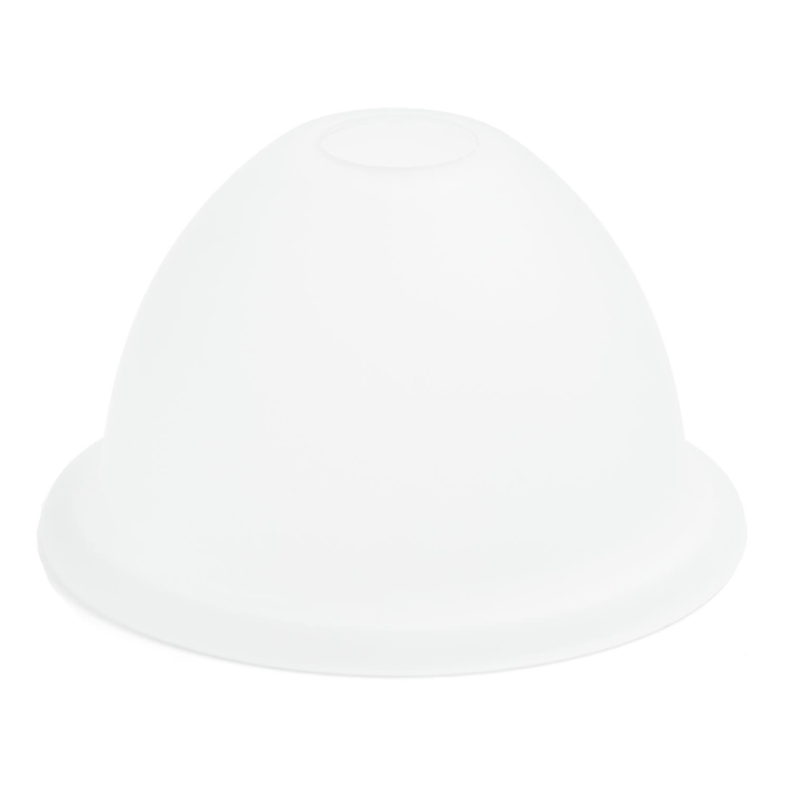 Vidro de substituição para candeeiro E27 diâmetro 19 cm branco