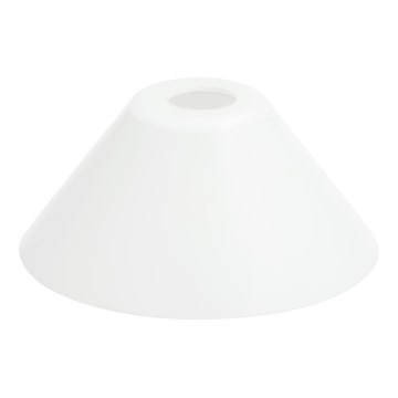 Vidro de substituição para candeeiro E27 diâmetro 22 cm branco