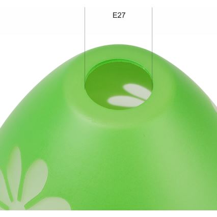 Vidro de substituição para candeeiro GARDEN E27 diâmetro 23 cm verde