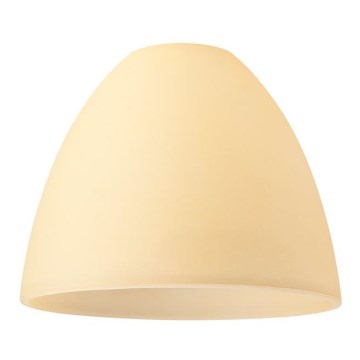 Vidro de substituição para candelabro e iluminação de parede TULIPAN E27 100x130 mm amarelo