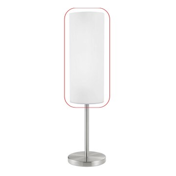 Vidro de substituição para candelabro e lâmpada Eglo - Troy 3 leitoso