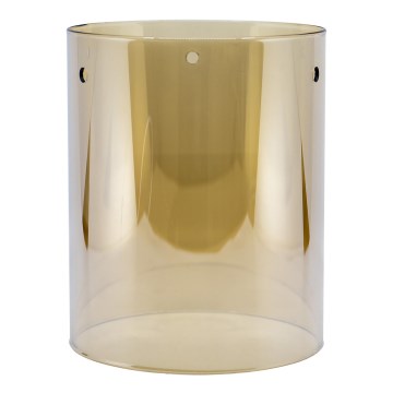 Vidro de substituição para candelabro E27 diâmetro 13 cm bege