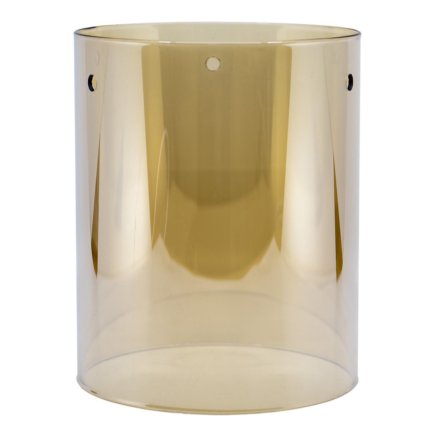 Vidro de substituição para candelabro E27 diâmetro 13 cm bege