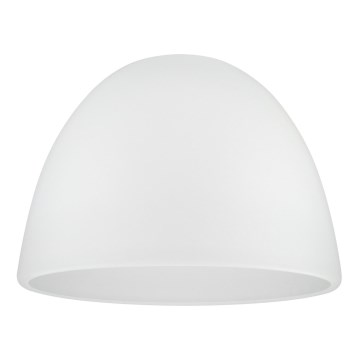 Vidro de substituição para candelabro E27 diâmetro 18 cm branco