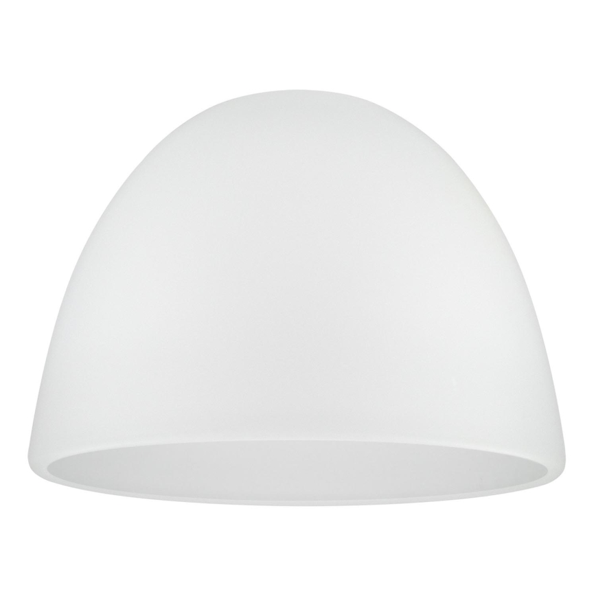 Vidro de substituição para candelabro E27 diâmetro 18 cm branco