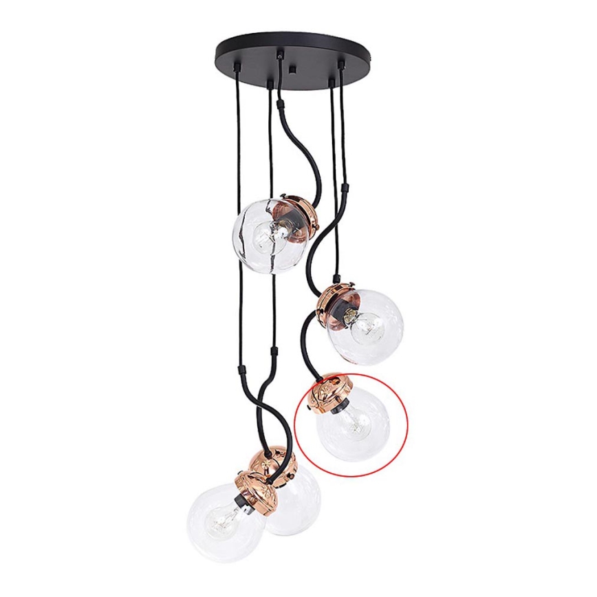 Vidro de substituição para candelabro NATAN diâmetro 13,5 cm