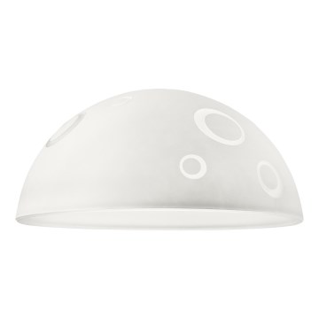 Vidro de substituição para candelabro SFERA E27 140x300 mm branco