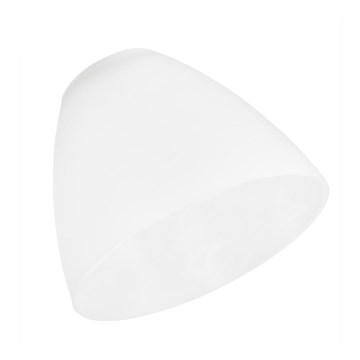 Vidro de substituição para lustre, candeeiro de mesa, candeeiro de pé, aplique e candeeiro de teto MIRANDA E27 110x130 mm branco