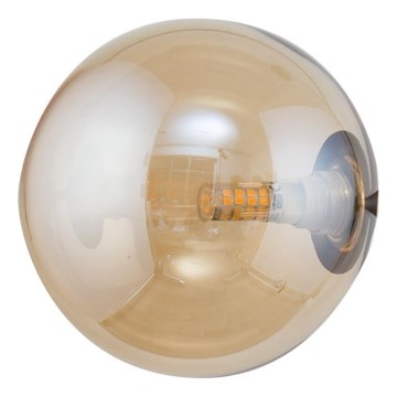 Vidro de substituição para lustre, candeeiro de mesa e candeeiro de parede ORO G9 diâmetro 14 cm bege