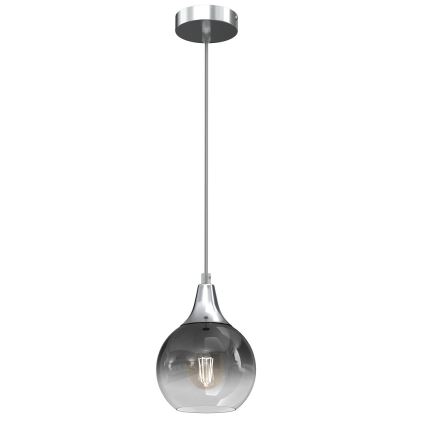Vidro de substituição para lustre e candeeiro de parede MONTE E27 diâmetro 15 cm fumado