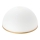 Vidro de substituição para lustre e candeeiro de pé OLD LAMP E27 diâmetro 30 cm branco/dourado