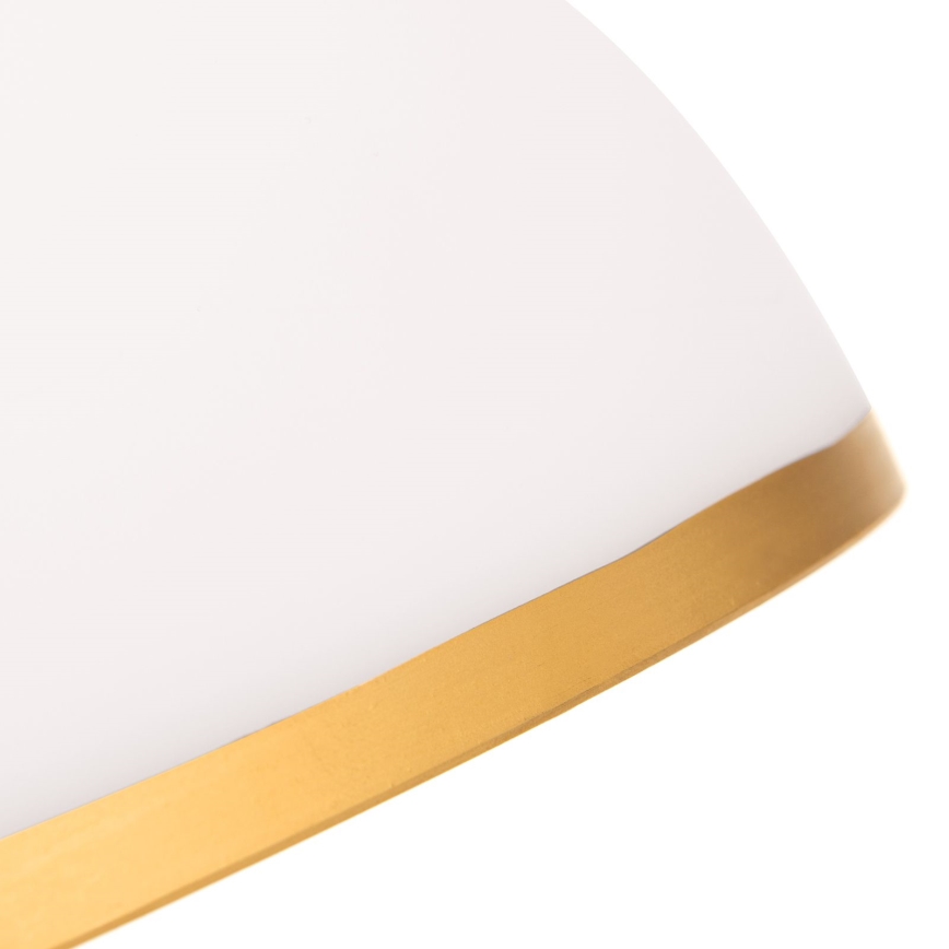 Vidro de substituição para lustre e candeeiro de pé OLD LAMP E27 diâmetro 30 cm branco/dourado