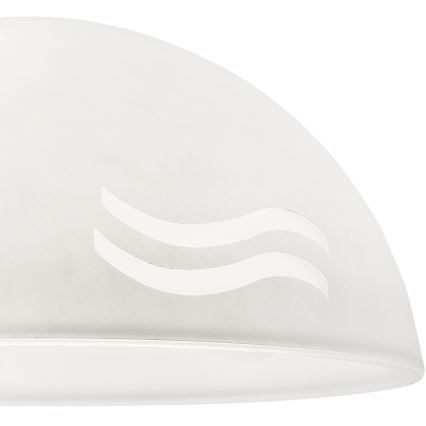 Vidro de substituição para candelabro SFERA E27 140x300 mm branco