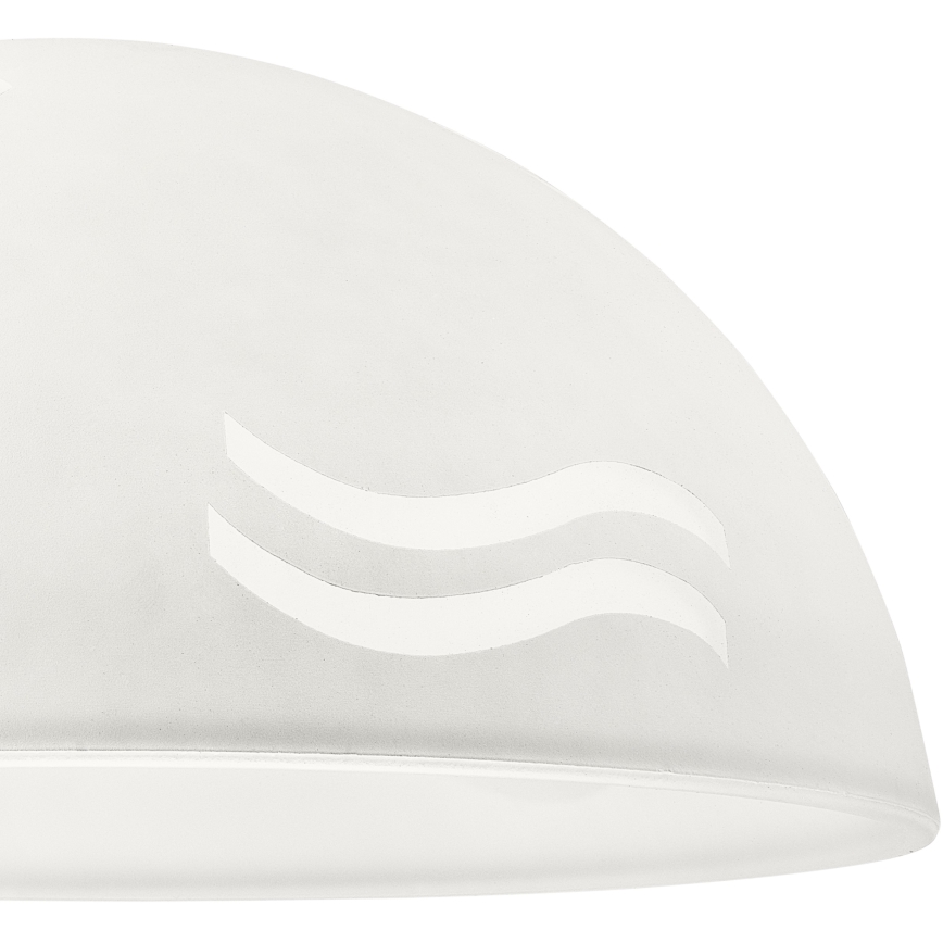 Vidro de substituição para candelabro SFERA E27 140x300 mm branco