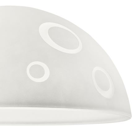 Vidro de substituição para candelabro SFERA E27 140x300 mm branco