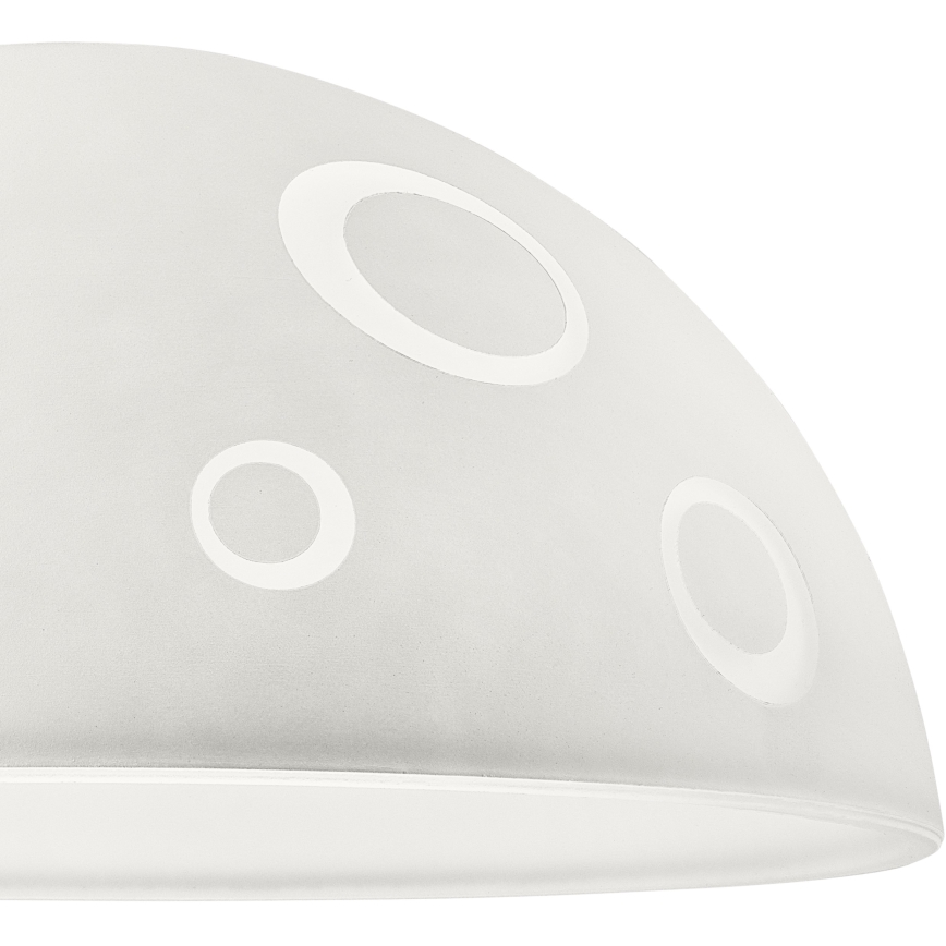 Vidro de substituição para candelabro SFERA E27 140x300 mm branco