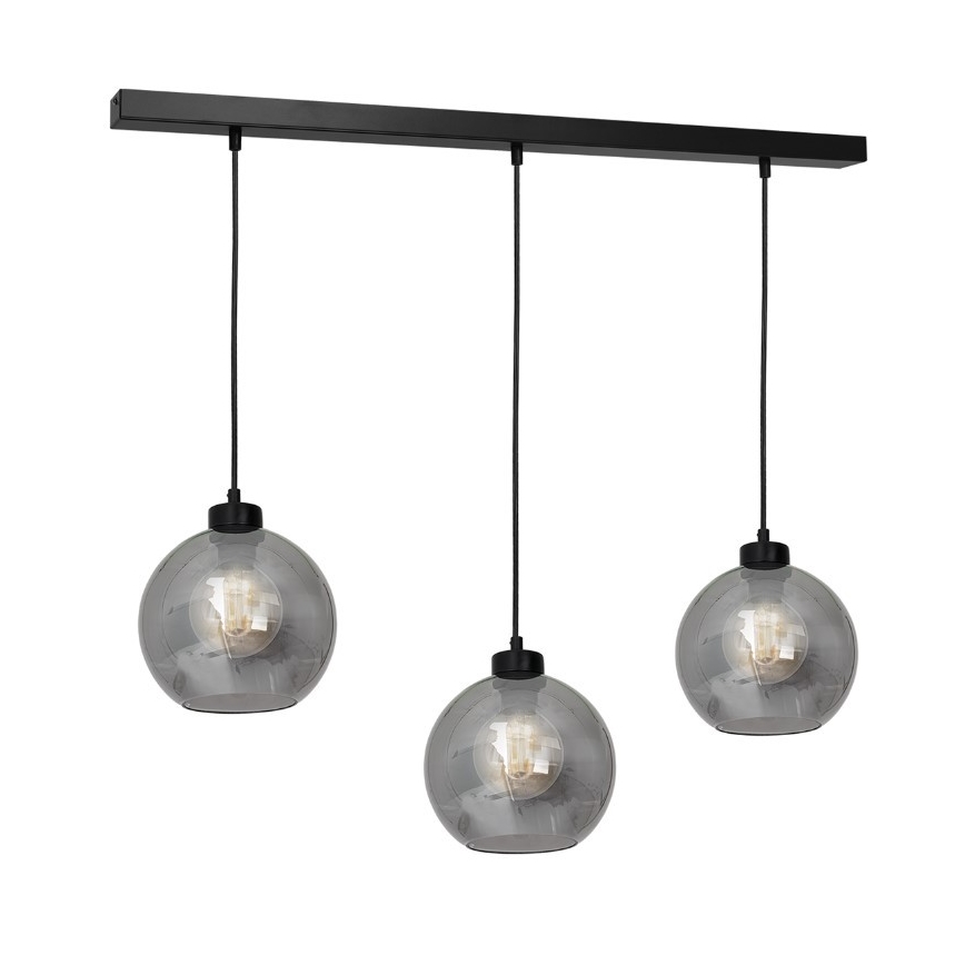 Vidro de substituição universal SOFIA E27 diâmetro 20 cm cinzento