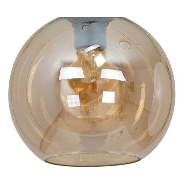 Vidro de substituição universal SOFIA E27 Ø 20 cm bege fumê