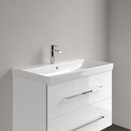 Villeroy & Boch 41568001 - Lavatório suspenso AVENTO 80x47 cm cerâmica/branco