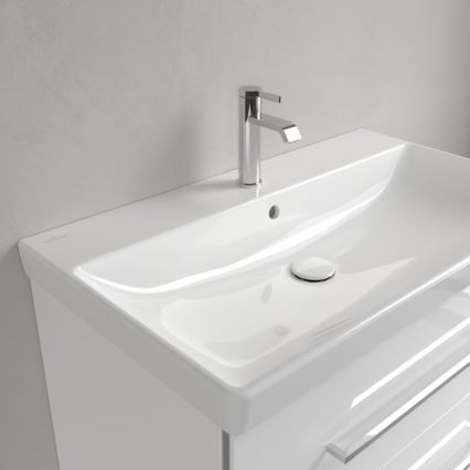 Villeroy & Boch 41568001 - Lavatório suspenso AVENTO 80x47 cm cerâmica/branco