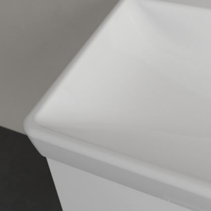 Villeroy & Boch 41568001 - Lavatório suspenso AVENTO 80x47 cm cerâmica/branco